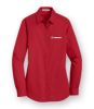 Picture of L663 - Ladies' Port Authority SuperPro Twill Long Sleeve Shirt