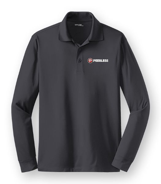 Picture of ST657 - Sport-Tek Long Sleeve Micropique Polo
