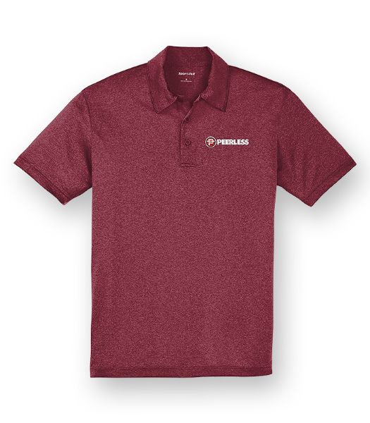 Picture of ST660 - Sport-Tek Heather Contender Polo