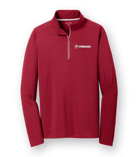 Picture of ST860 - Sport-Tek Textured 1/4 Zip Pullover
