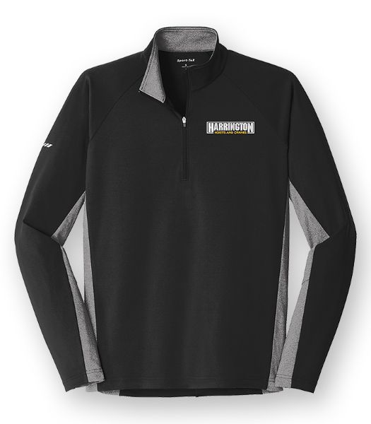 Picture of ST854 - Sport-Tek Stretch Contrast 1/2 Zip