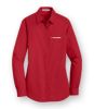 Picture of L663 - Ladies' Port Authority SuperPro Twill Long Sleeve Shirt 
