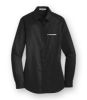 Picture of L663 - Ladies' Port Authority SuperPro Twill Long Sleeve Shirt 