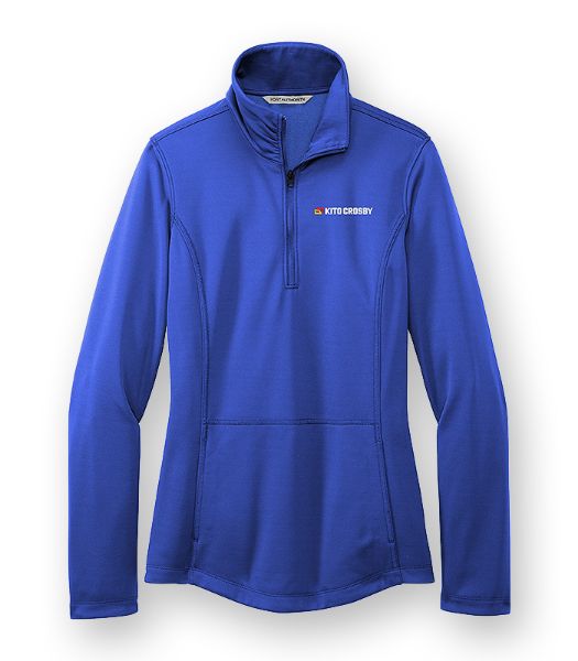Picture of L804 - Ladies' Port Authority Smooth Fleece 1/4 Zip 