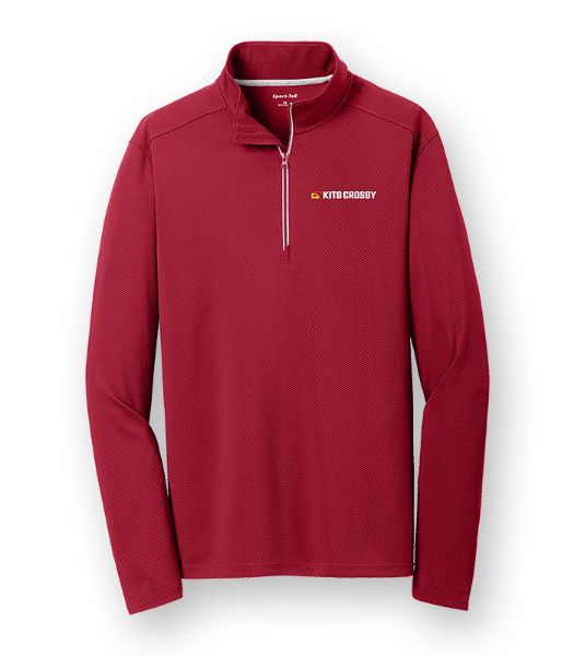 Picture of ST860 - Sport-Tek Textured 1/4 Zip Pullover 