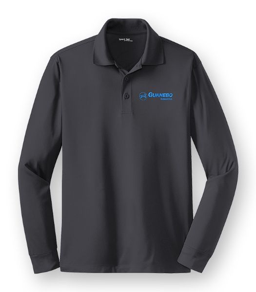 Picture of ST657 - Sport-Tek Long Sleeve Micropique Polo