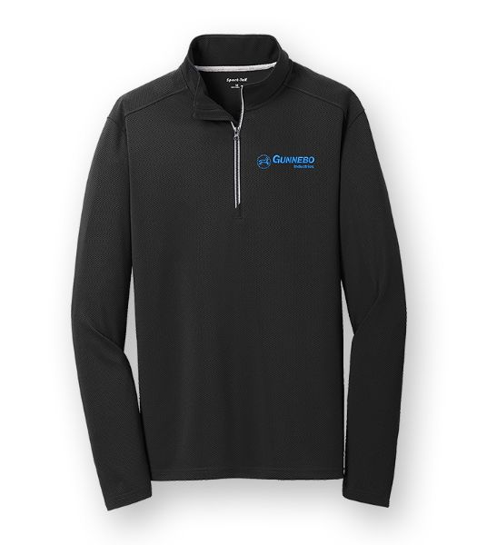 Picture of ST860 - Sport-Tek Textured 1/4 Zip Pullover 